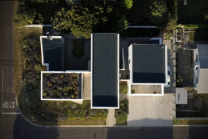 House 4AK architecture drone shot